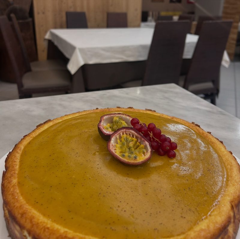Crostata al frutto della passione